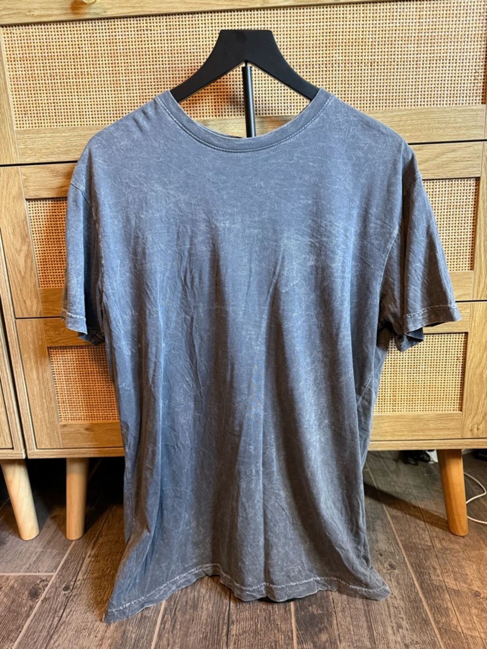 Gilded Intent Washed Charcoal Short Sleeve Crew Tee